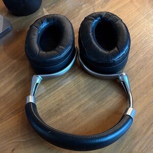 Parrot Black and Silver Over-Ear Headphones